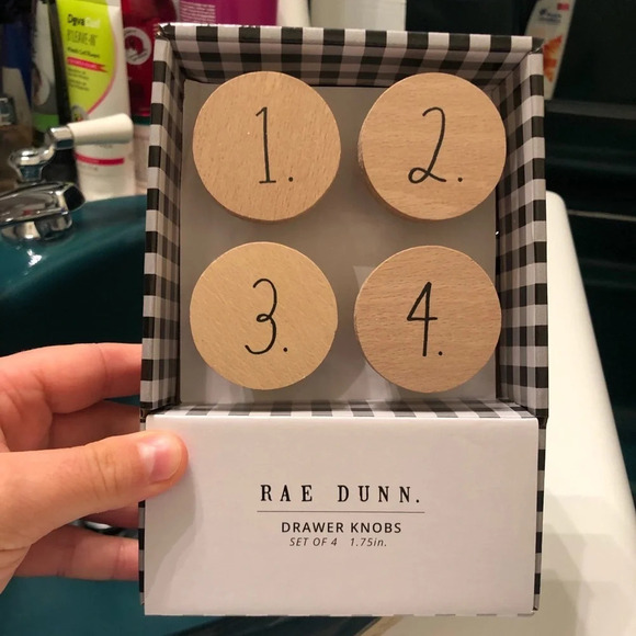 NIB RAE DUNN DRAWER KNOBS - Picture 1 of 2